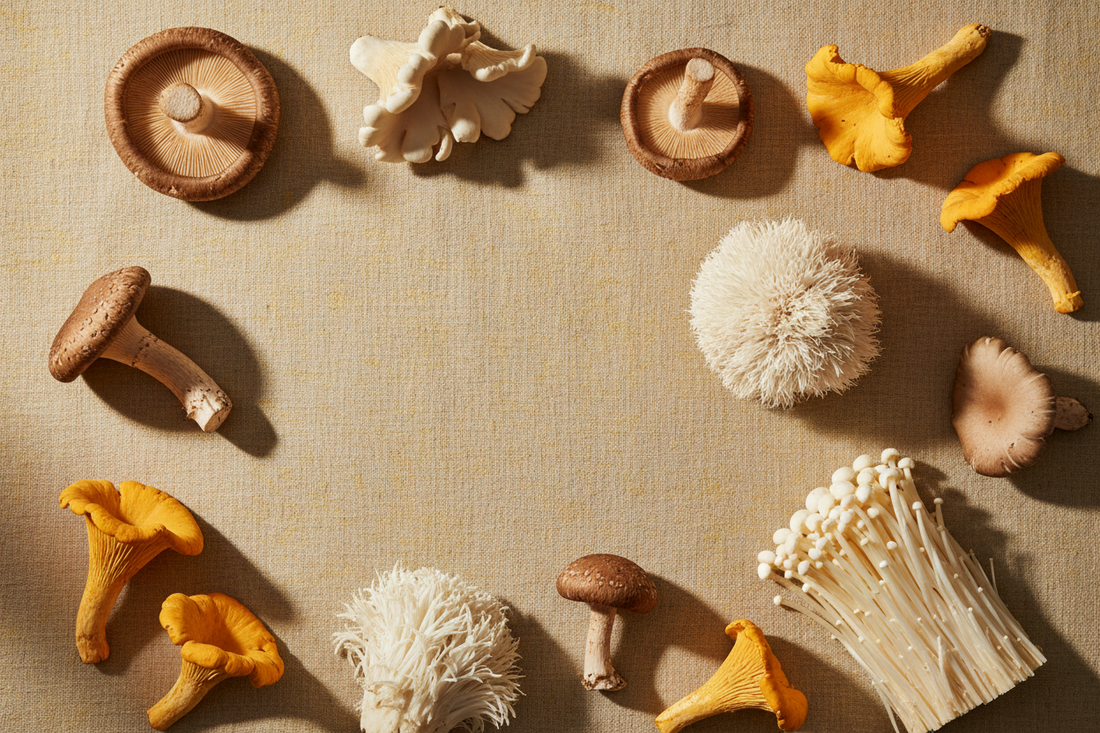 10 mushroom complex supplements and functional mushrooms guide by Mushi