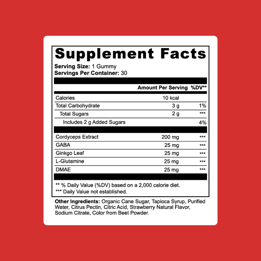 Mushi Energy Gummies